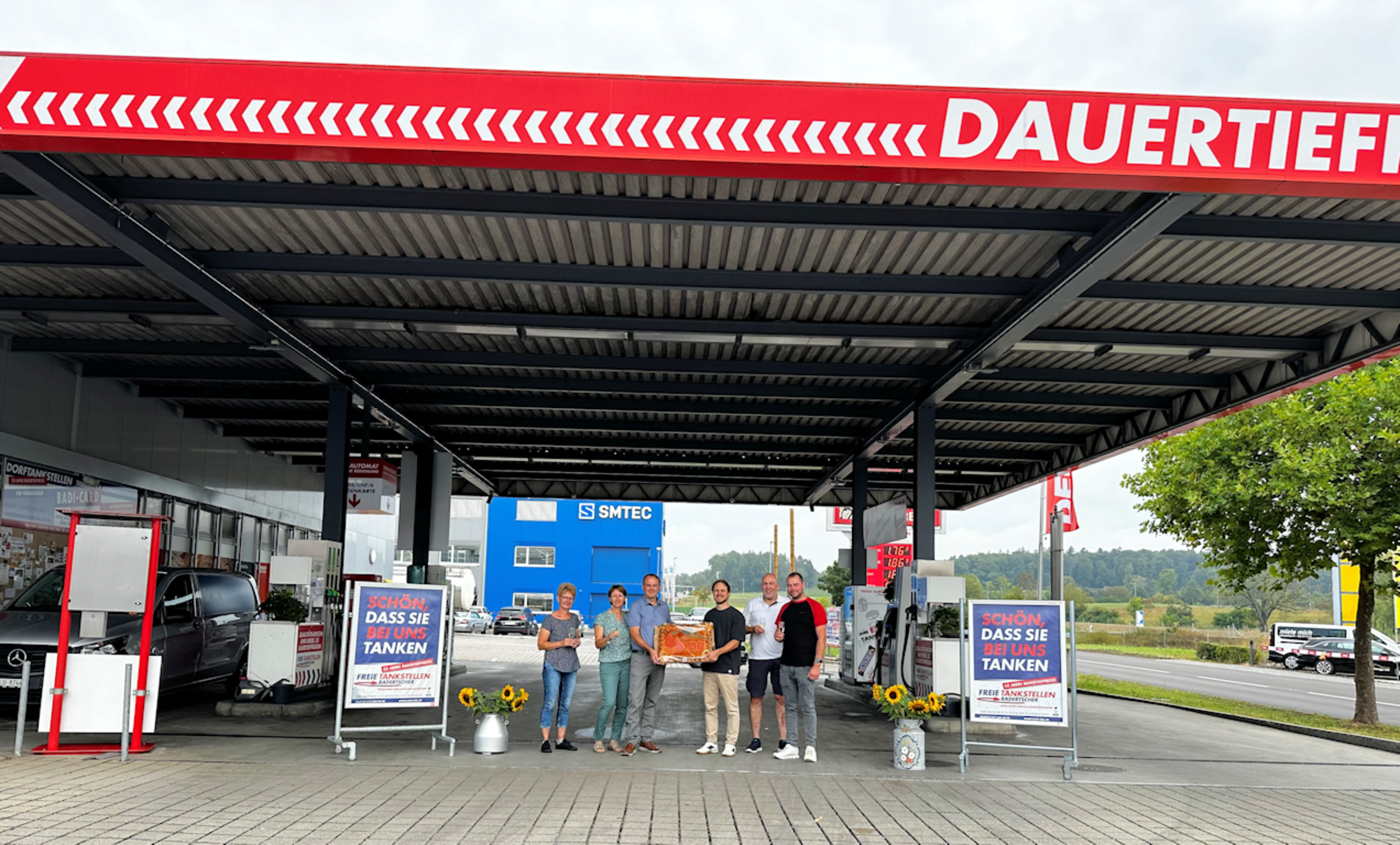 Freien Tankstellen Badertscher in Kleinandelfingen und Trüllikon